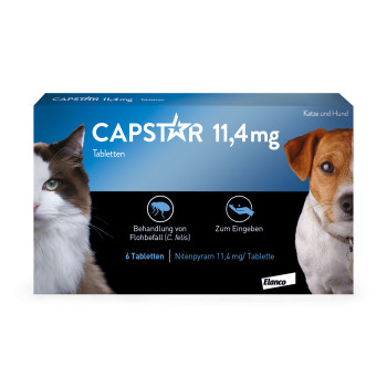 CAPSTAR 11,4 mg Tabletten f.Katzen/kleine Hunde