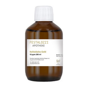 Kolloidales Gold (Goldwasser) ca. 10 ppm