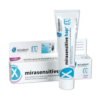 MIRADENT Zahncreme mirasensitive hap+