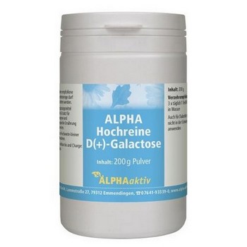 ALPHA HOCHREINE D+ Galactose Pulver
