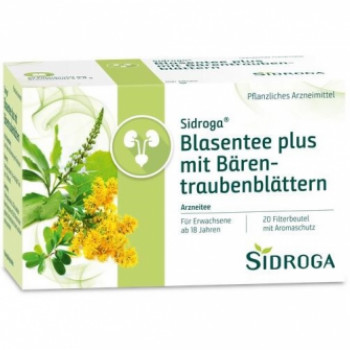 SIDROGA Blasentee plus mit Bärentraubenblättern