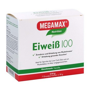 EIWEISS 100 Vanille Megamax Pulver