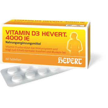 VITAMIN D3 HEVERT 4.000 I.E. Tabletten