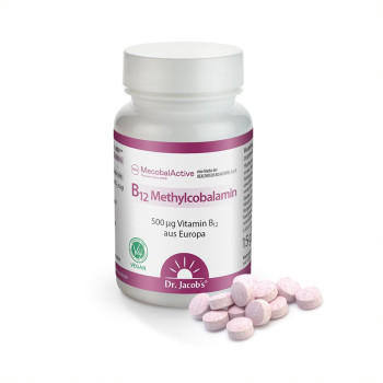 B12 METHYLCOBALAMIN MecobalActive Dr.Jacob's Lut.