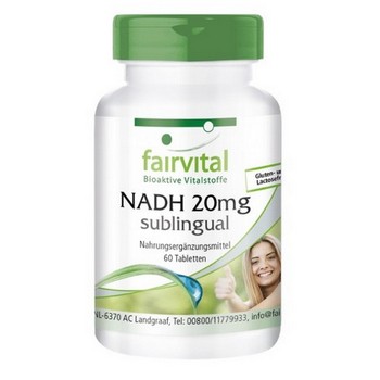 NADH 20 mg sublingual Tabletten