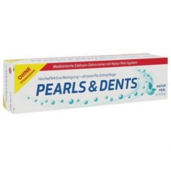 PEARLS & DENTS Exklusiv-Zahncreme ohne Titandioxid