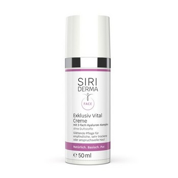 SIRIDERMA Exklusiv Vital Creme ohne Duftstoffe