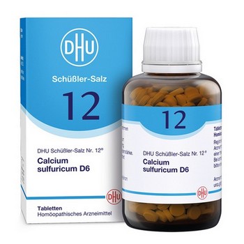 BIOCHEMIE DHU 12 Calcium sulfuricum D 6 Tabletten