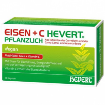 EISEN+C Hevert pflanzlich Kapseln