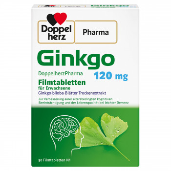 GINKGO DOPPELHERZPHARMA 120 mg Filmtabletten