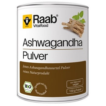 RAAB Vitalfood Ashwagandha Pulver Bio