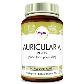 AURICULARIA BIO Pilzpulver-Kapseln