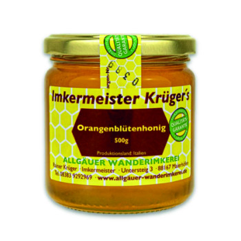 Imkermeister Krügers Orangenblütenhonig