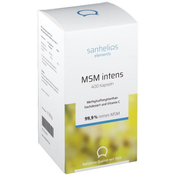 SANHELIOS MSM Kapseln intens 1600 mg